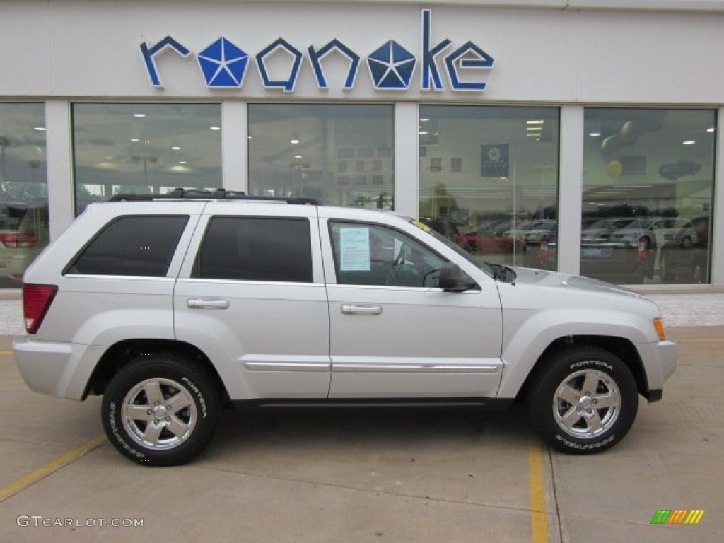 2007 Grand Cherokee Limited CRD 4x4 - Bright Silver Metallic / Medium Slate Gray photo #26