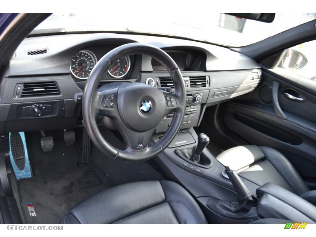 Black Interior 2008 BMW M3 Sedan Photo #50518483