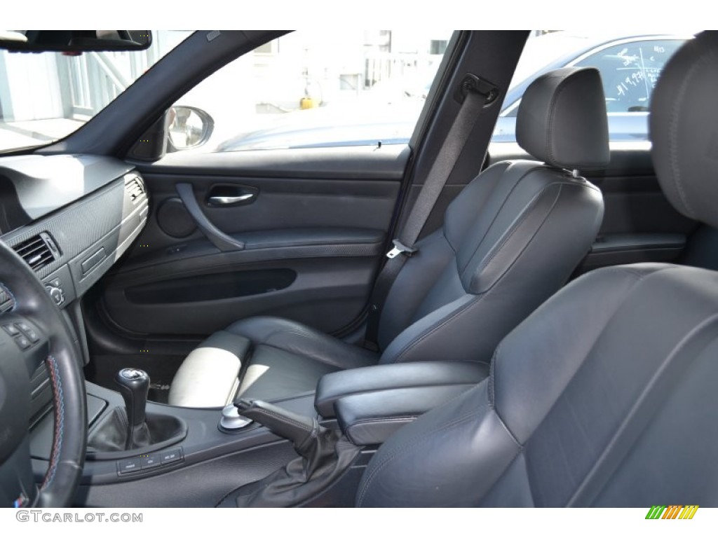 Black Interior 2008 BMW M3 Sedan Photo #50518498