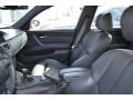 Black 2008 BMW M3 Sedan Interior Color