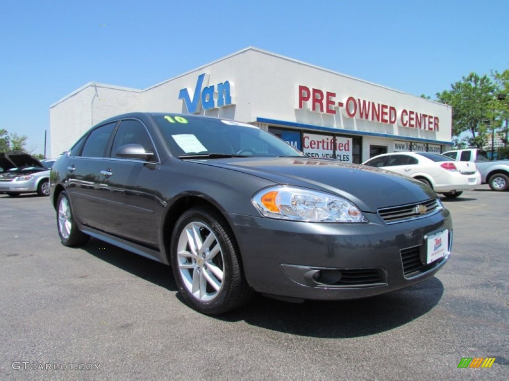 2010 Impala LTZ - Cyber Gray Metallic / Gray photo #1