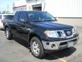 Super Black - Frontier SE V6 King Cab 4x4 Photo No. 10
