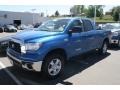 2008 Blue Streak Metallic Toyota Tundra SR5 Double Cab 4x4  photo #4