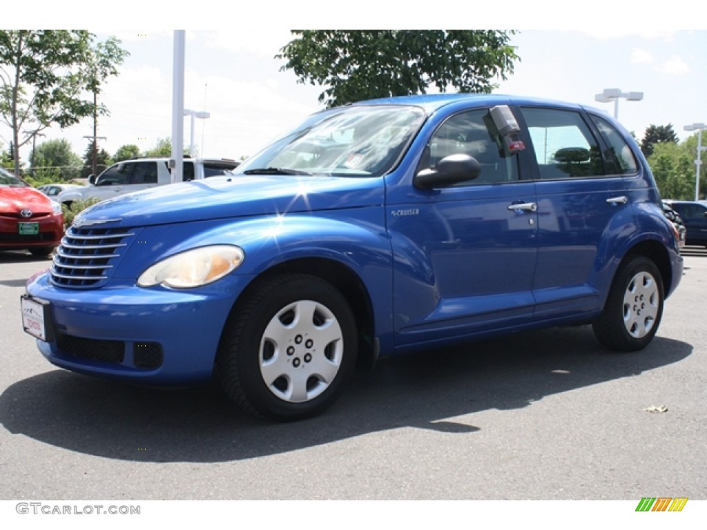 2006 PT Cruiser  - Electric Blue Pearl / Pastel Slate Gray photo #5