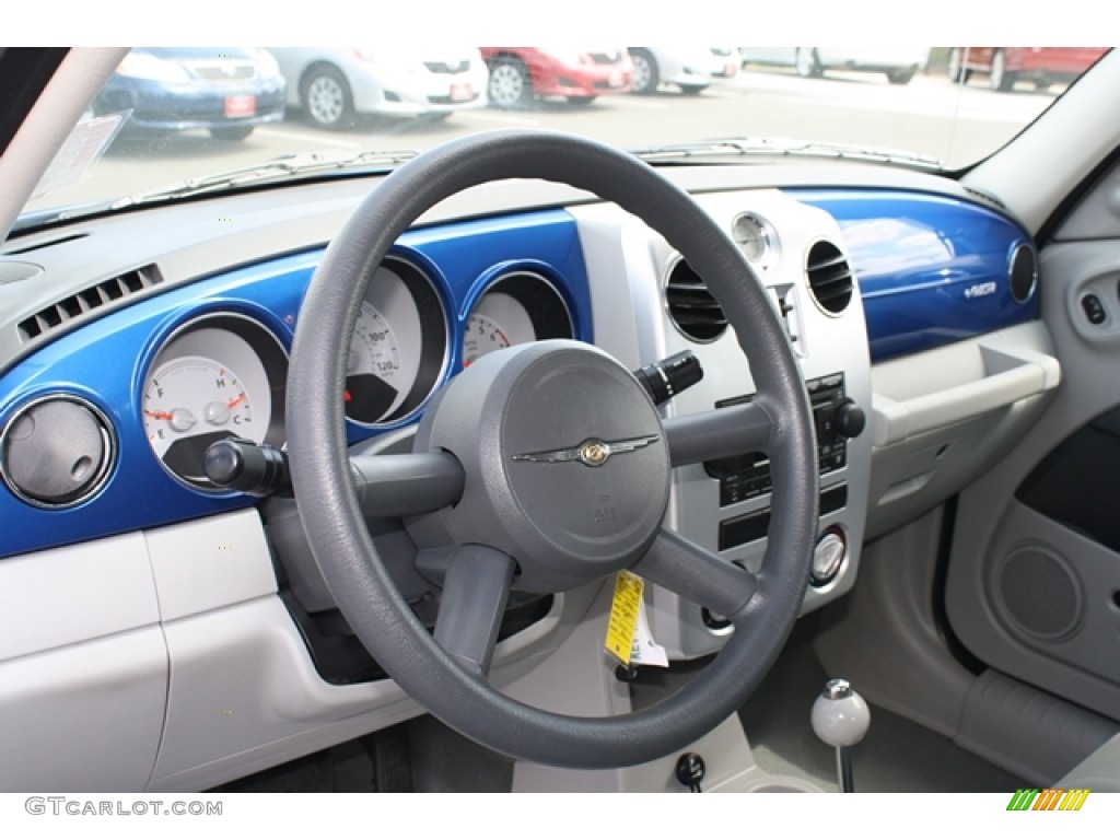 2006 PT Cruiser  - Electric Blue Pearl / Pastel Slate Gray photo #8