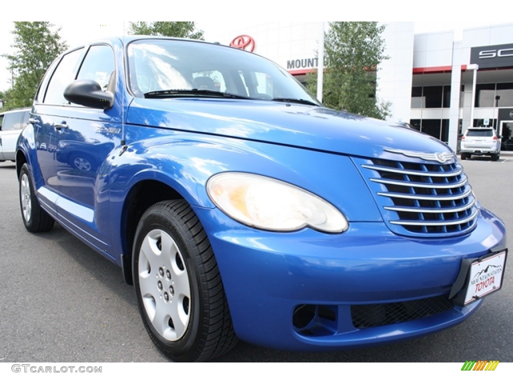 2006 PT Cruiser  - Electric Blue Pearl / Pastel Slate Gray photo #28