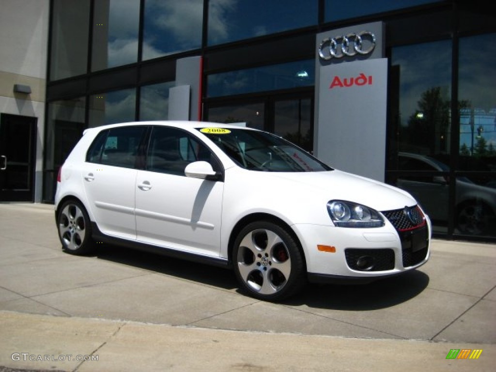 Candy White 2008 Volkswagen GTI 4 Door Exterior Photo #50521255