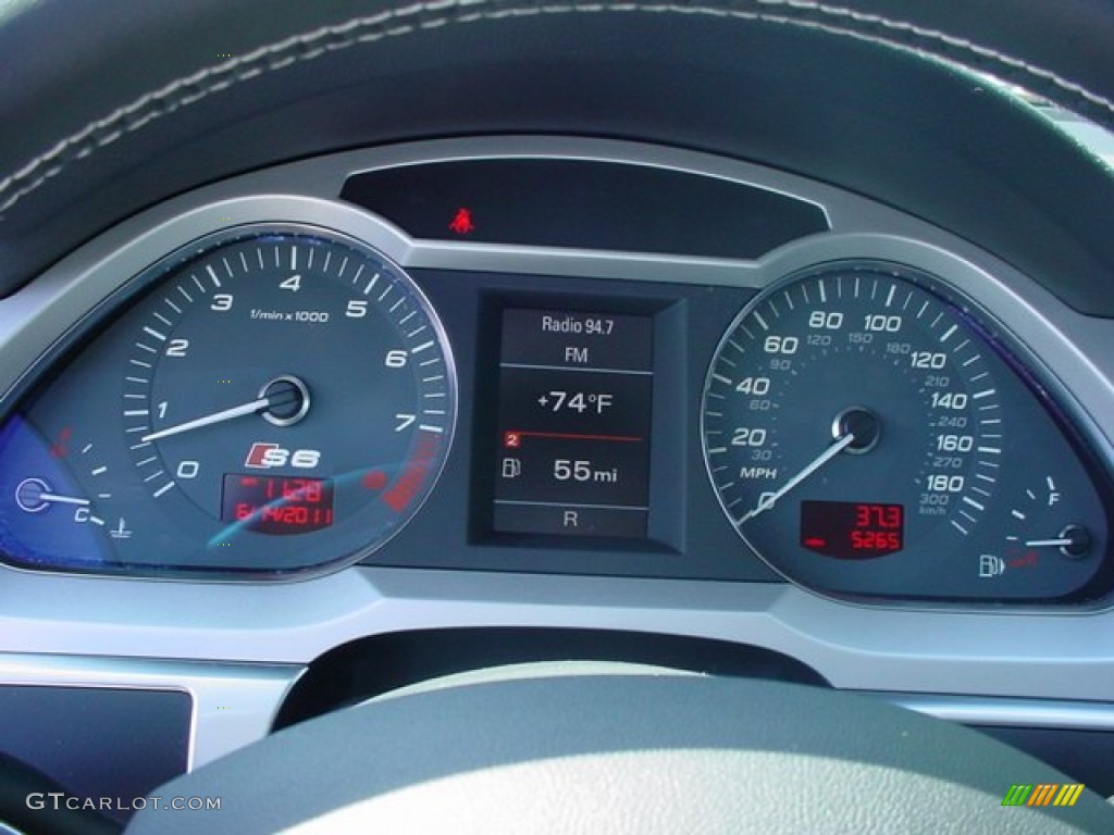 2009 Audi S6 5.2 quattro Sedan Gauges Photos