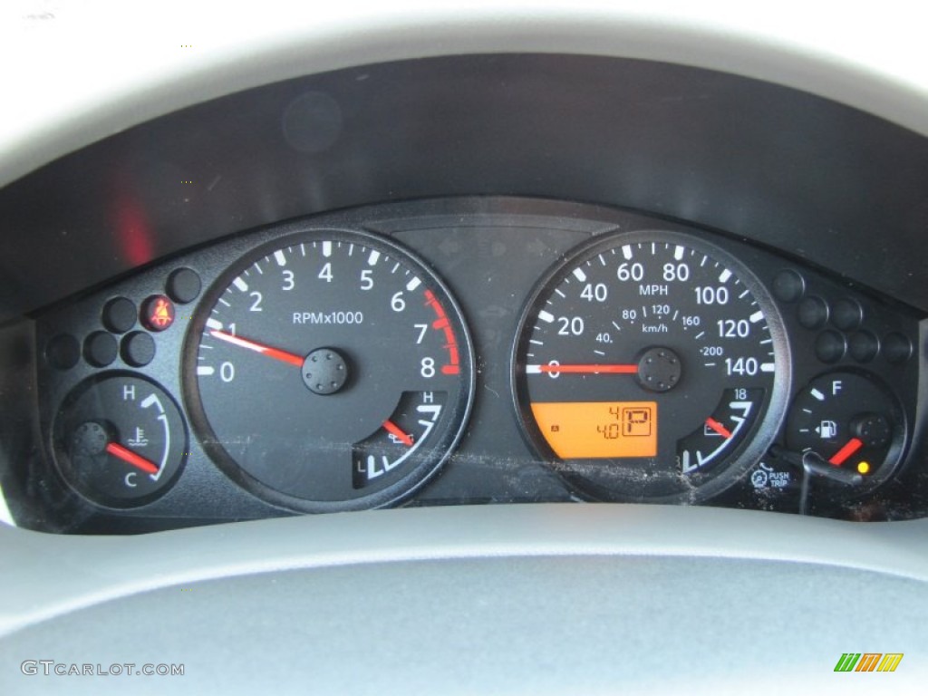 2011 Nissan Xterra S Gauges Photo #50521948