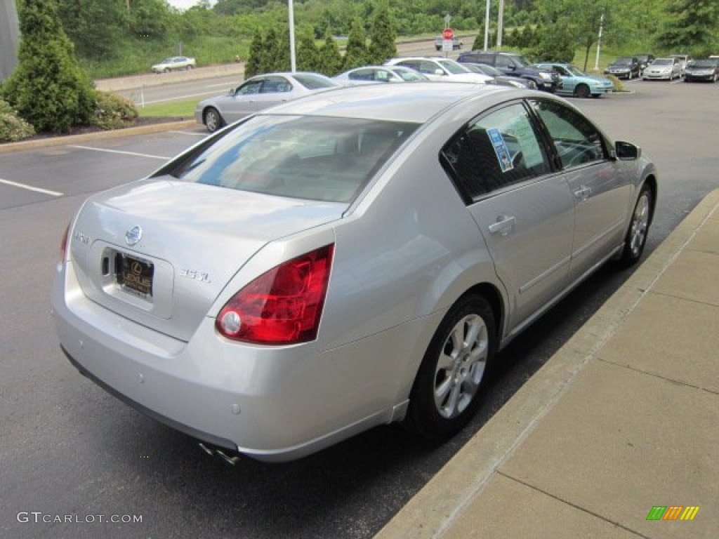 2007 Maxima 3.5 SL - Radiant Silver Metallic / Charcoal photo #5