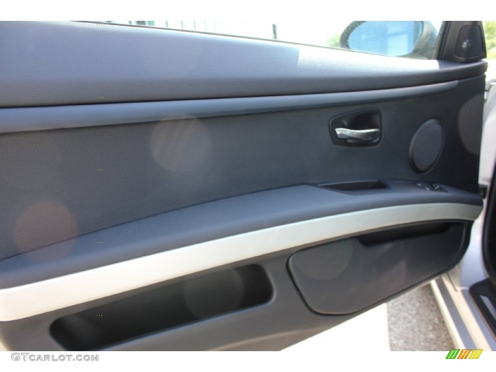 2008 BMW 3 Series 335i Coupe Black Door Panel Photo #50523832