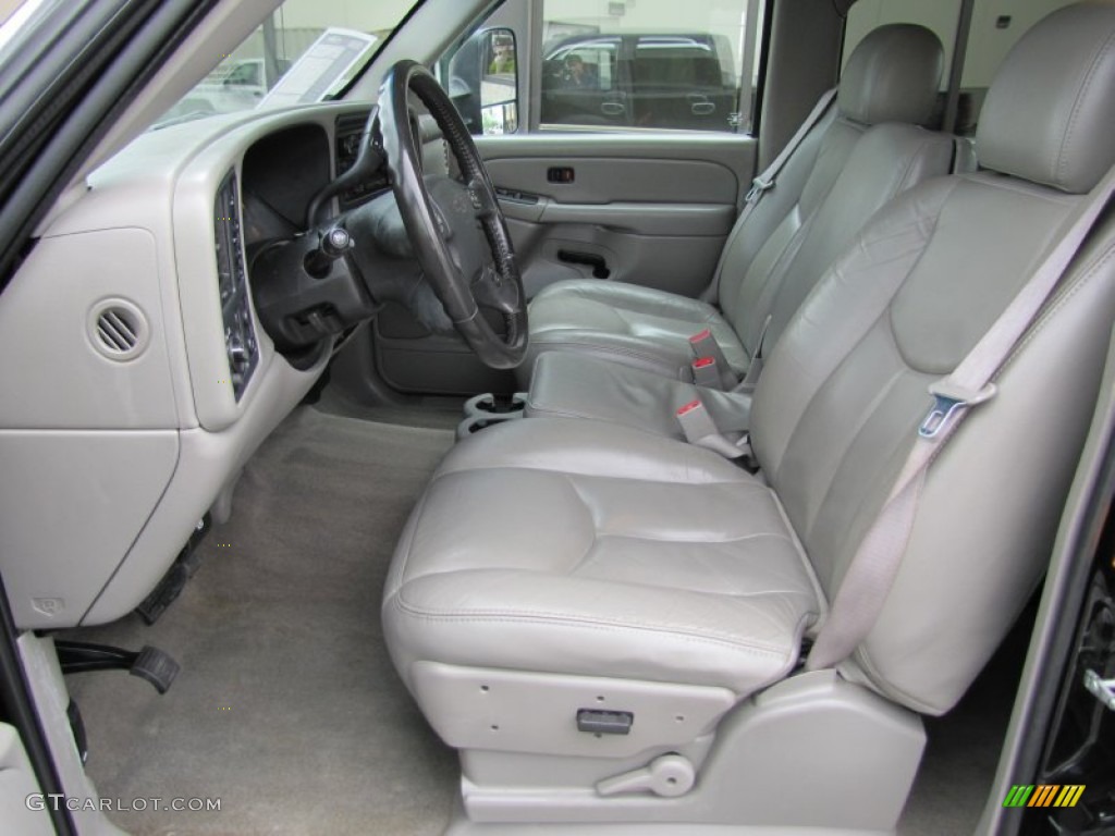 Medium Gray Interior 2007 Chevrolet Silverado 3500HD Classic LT Crew Cab 4x4 Dually Photo #50524267