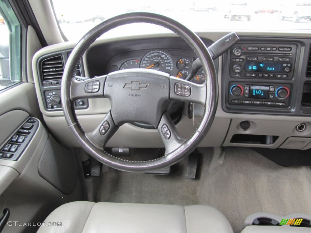 2007 Chevrolet Silverado 3500HD Classic LT Crew Cab 4x4 Dually Medium Gray Dashboard Photo #50524282