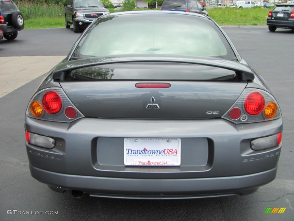 2003 Eclipse GS Coupe - Titanium Pearl / Midnight photo #14
