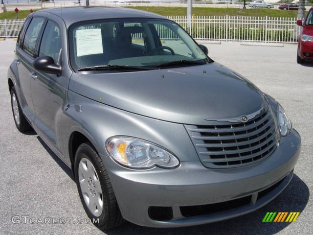 Silver Steel Metallic Chrysler PT Cruiser