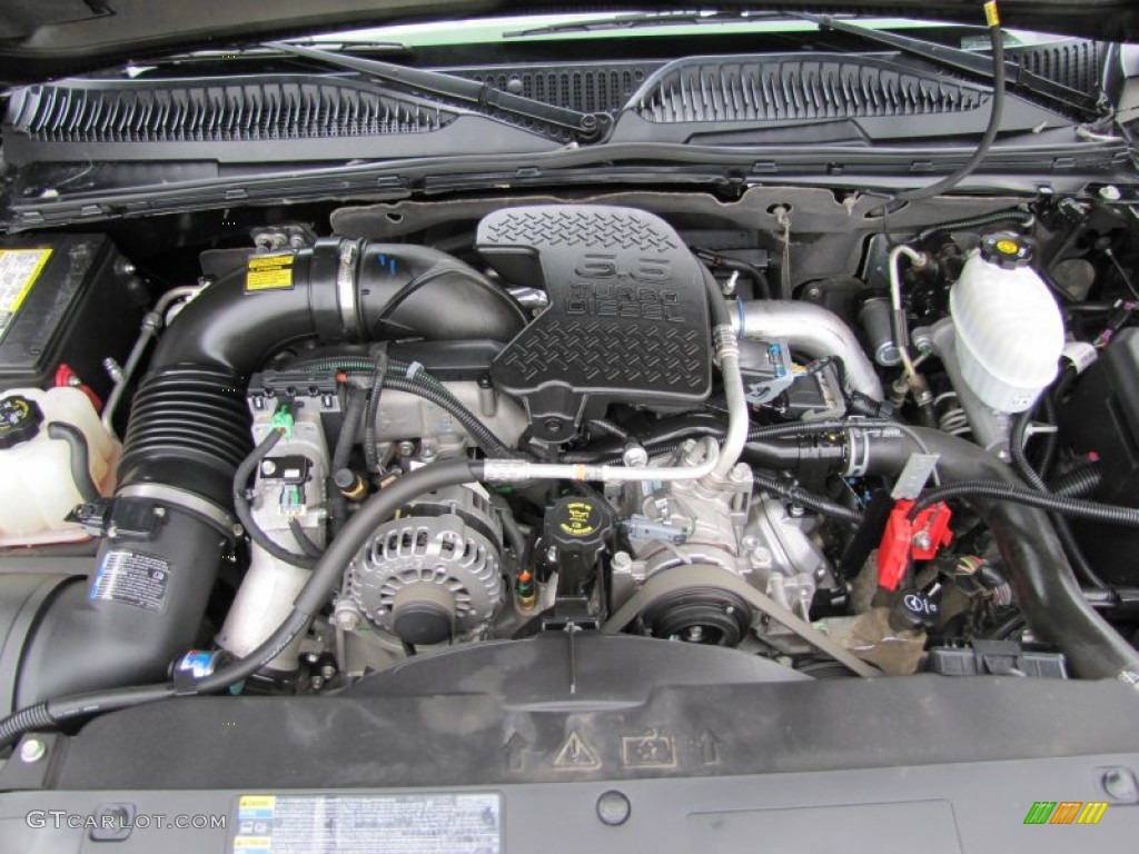 2007 Chevrolet Silverado 3500HD Classic LT Crew Cab 4x4 Dually Engine Photos