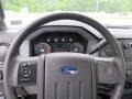 Oxford White - F350 Super Duty XL Regular Cab 4x4 Chassis Stake Truck Photo No. 15