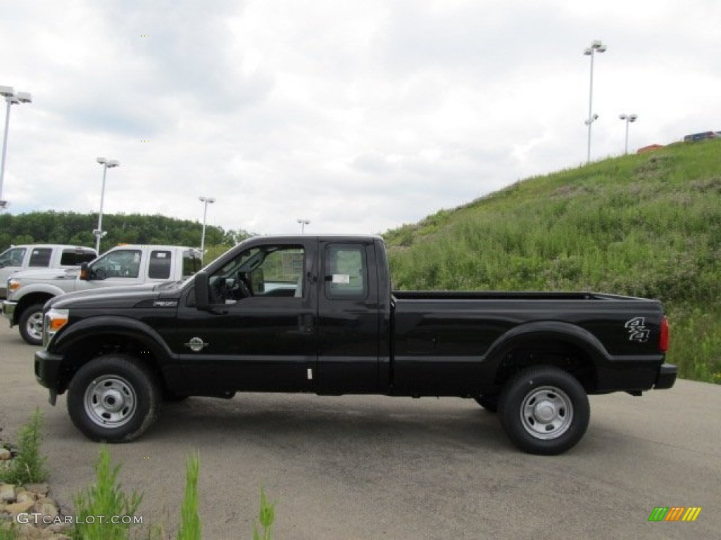 Tuxedo Black 2011 Ford F350 Super Duty XL SuperCab 4x4 Exterior Photo #50525155