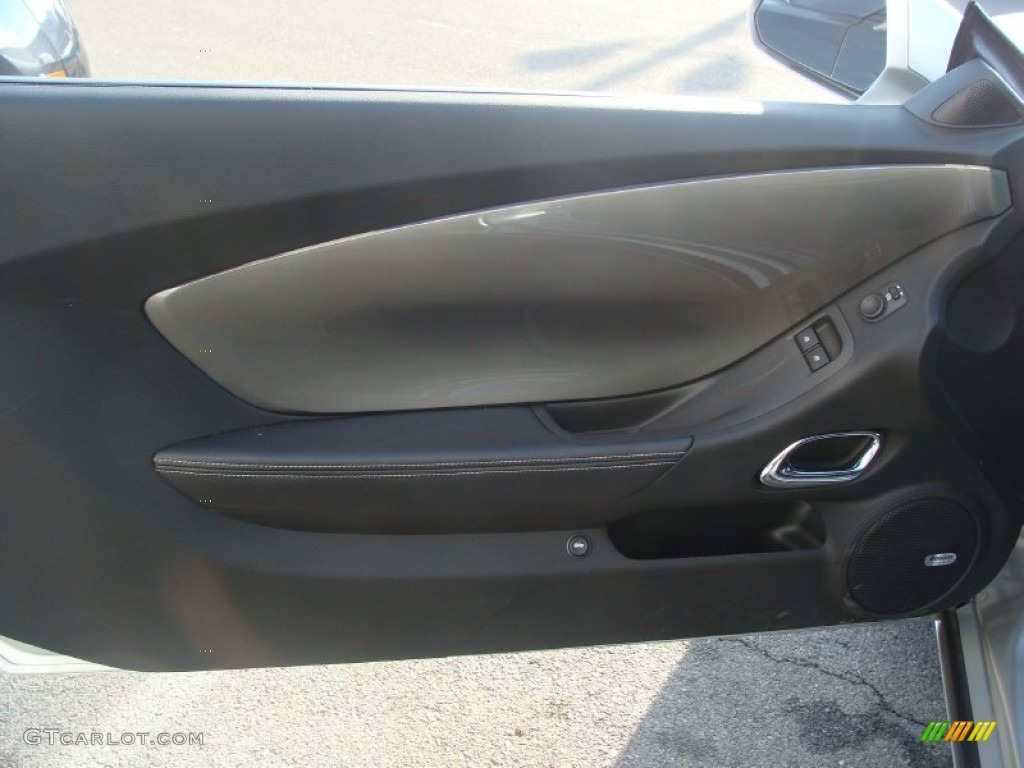 2011 Chevrolet Camaro SS/RS Coupe Black Door Panel Photo #50525236