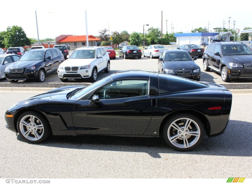 Black 2008 Chevrolet Corvette Coupe Exterior Photo #50525332
