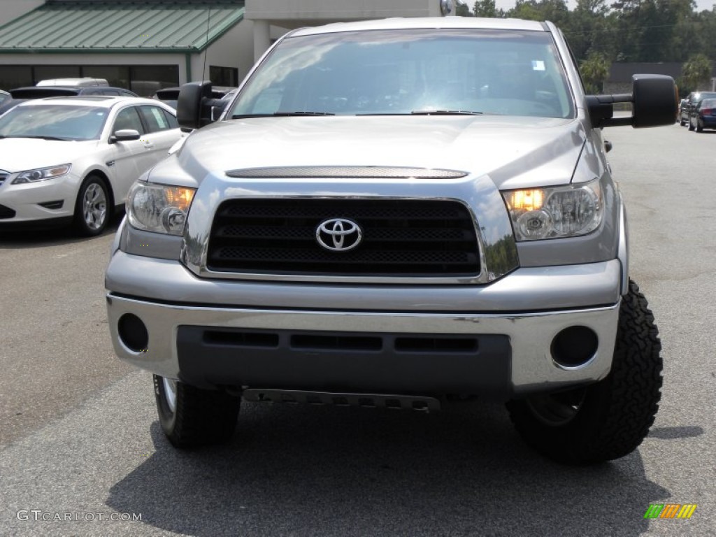 2007 Tundra X-SP Double Cab 4x4 - Silver Sky Metallic / Black photo #21