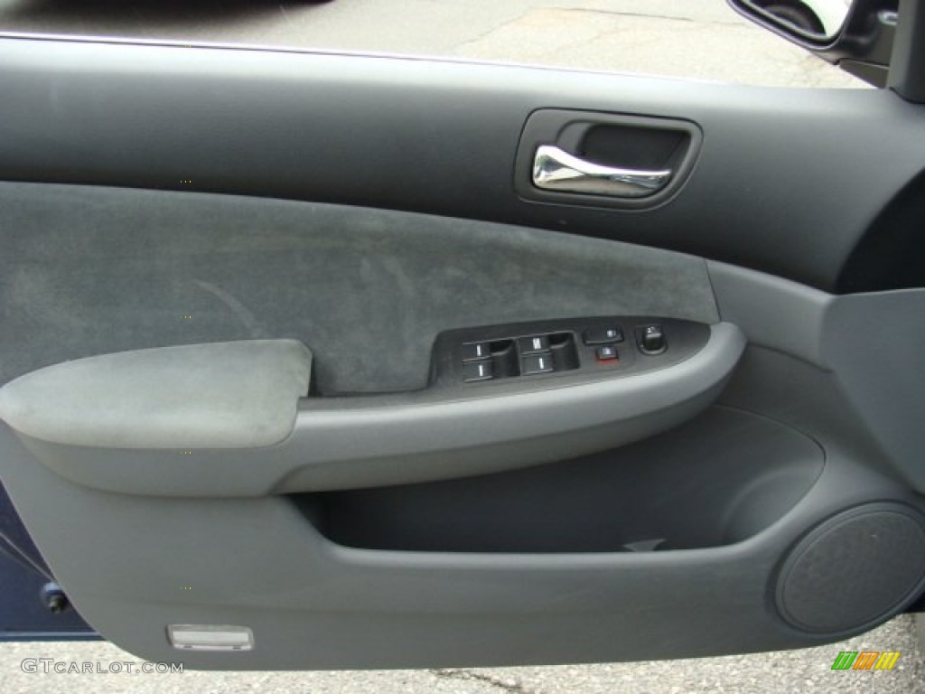 2003 Accord LX Sedan - Eternal Blue Pearl / Gray photo #6