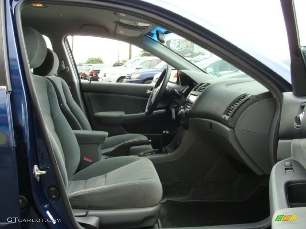 2003 Accord LX Sedan - Eternal Blue Pearl / Gray photo #8