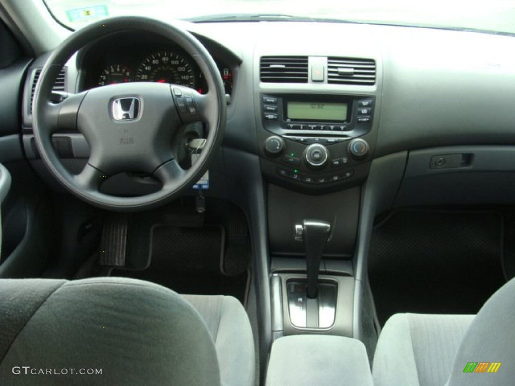 2003 Accord LX Sedan - Eternal Blue Pearl / Gray photo #9