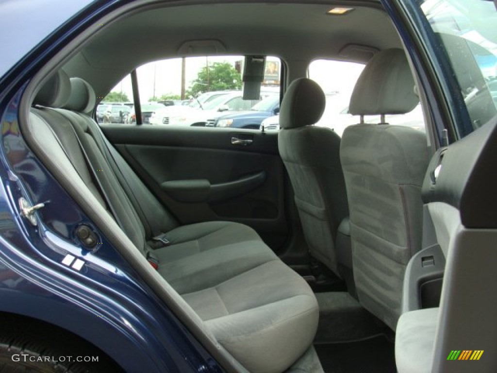 2003 Accord LX Sedan - Eternal Blue Pearl / Gray photo #12