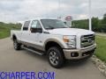 2011 Oxford White Ford F350 Super Duty King Ranch Crew Cab 4x4  photo #1