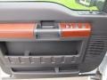 Chaparral Leather 2011 Ford F350 Super Duty King Ranch Crew Cab 4x4 Door Panel