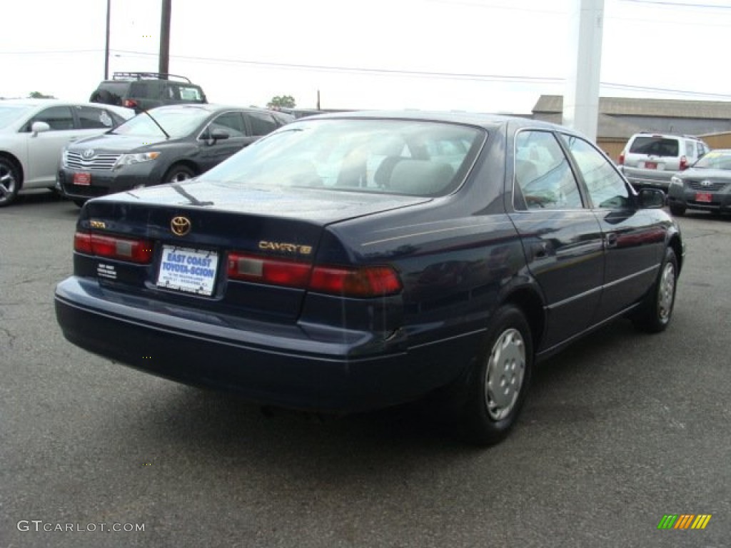 1998 Camry LE - Dark Blue / Oak photo #4