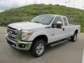 Oxford White 2011 Ford F350 Super Duty XLT SuperCab 4x4 Exterior