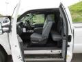 Steel 2011 Ford F350 Super Duty XLT SuperCab 4x4 Interior Color