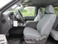Steel 2011 Ford F350 Super Duty XLT SuperCab 4x4 Interior Color