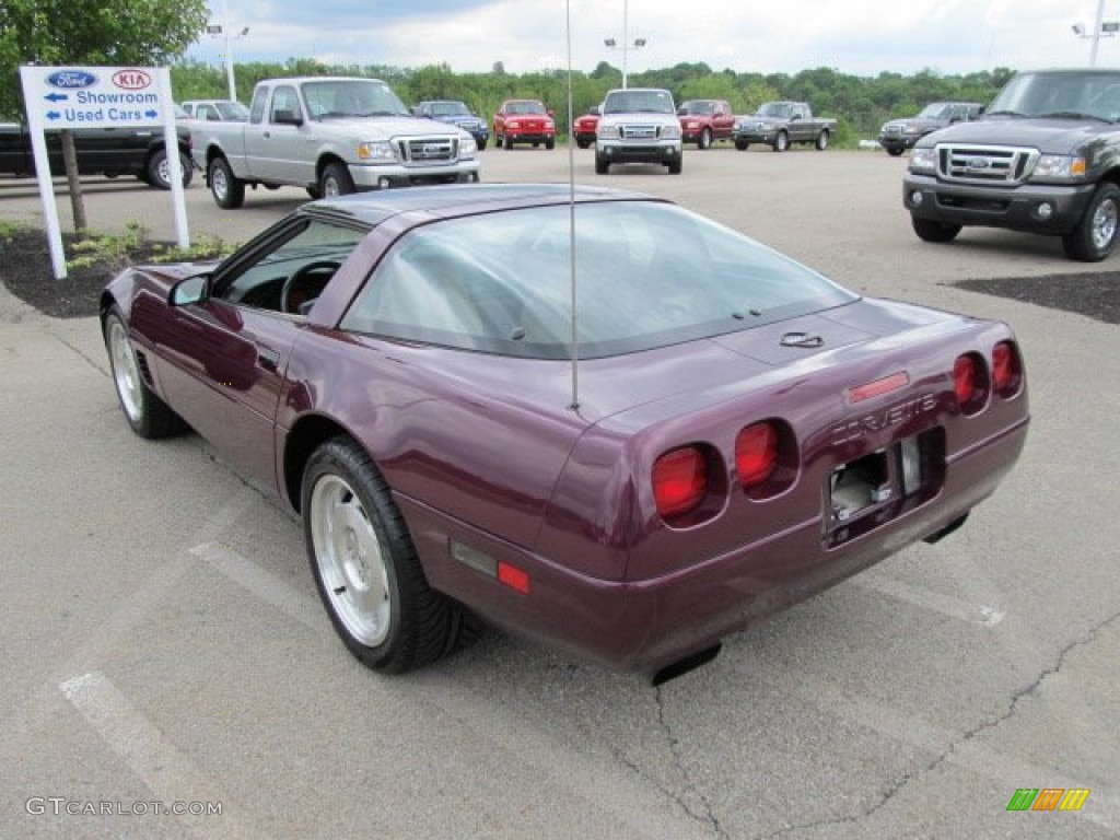 Dark Purple Metallic 1995 Chevrolet Corvette Coupe Exterior Photo #50526787