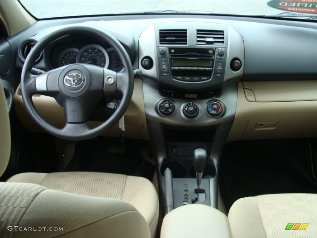 2010 Toyota RAV4 I4 4WD Sand Beige Dashboard Photo #50526928