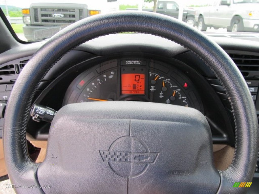 1995 Chevrolet Corvette Coupe Beige Steering Wheel Photo #50526934