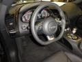 Black Fine Nappa Leather Steering Wheel Photo for 2011 Audi R8 #50527159
