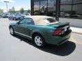2002 Electric Green Metallic Ford Mustang V6 Convertible  photo #22