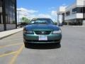 2002 Electric Green Metallic Ford Mustang V6 Convertible  photo #25