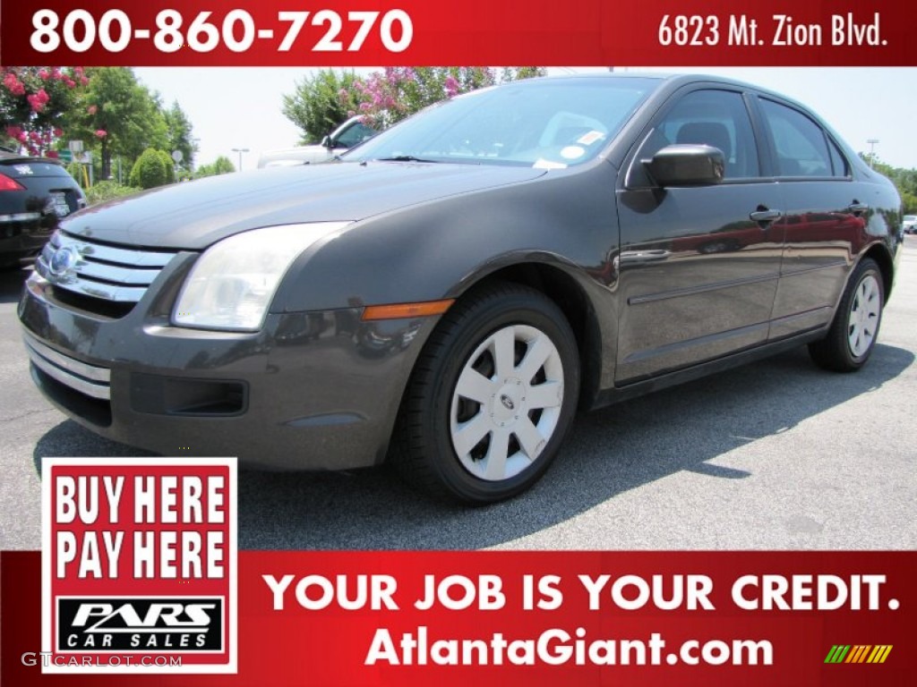 2006 Fusion SE V6 - Charcoal Beige Metallic / Camel photo #1