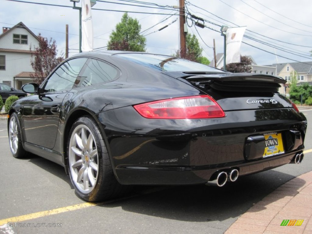 2007 911 Carrera 4S Coupe - Black / Black photo #5