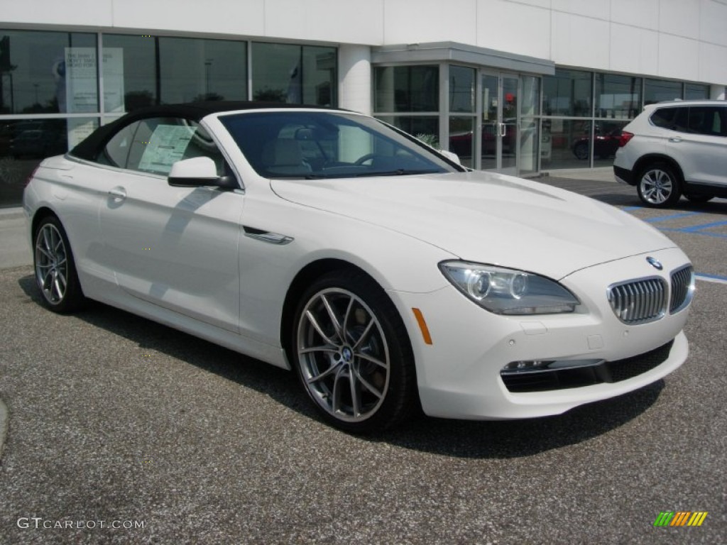 Alpine White 2012 BMW 6 Series 650i Convertible Exterior Photo #50528887