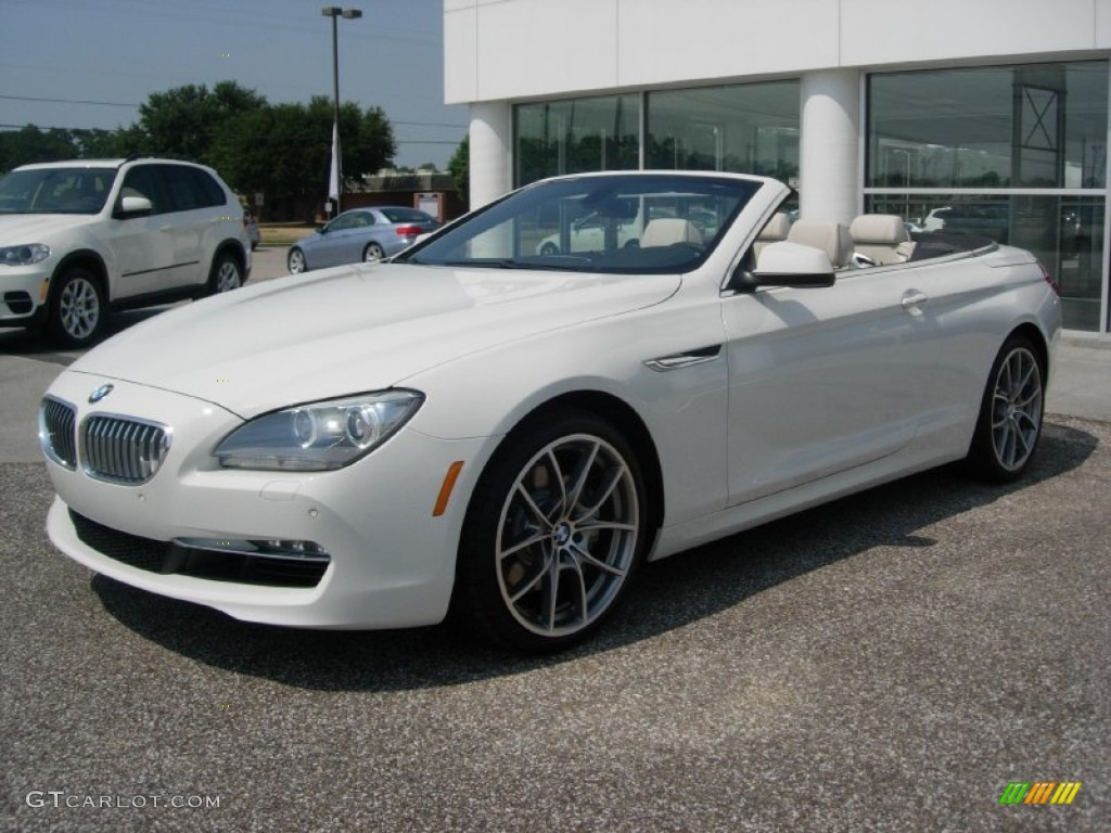 Alpine White 2012 BMW 6 Series 650i Convertible Exterior Photo #50528902
