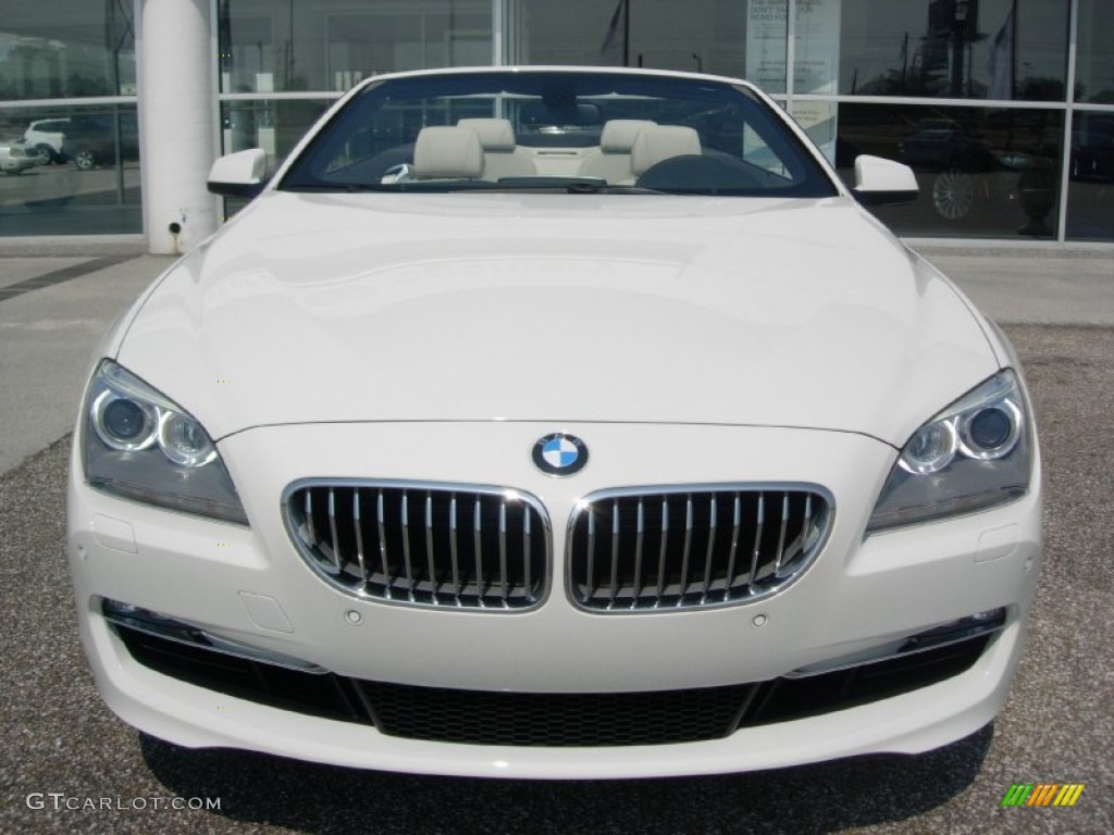 Alpine White 2012 BMW 6 Series 650i Convertible Exterior Photo #50529118