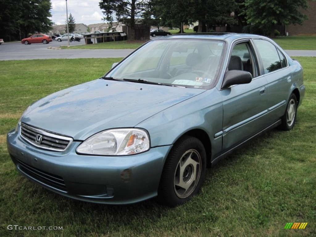 Honda teal green paint code #6
