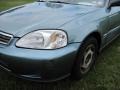 Iced Teal Pearl - Civic LX Sedan Photo No. 4