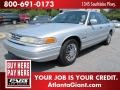 Silver Frost Metallic 1995 Ford Crown Victoria 