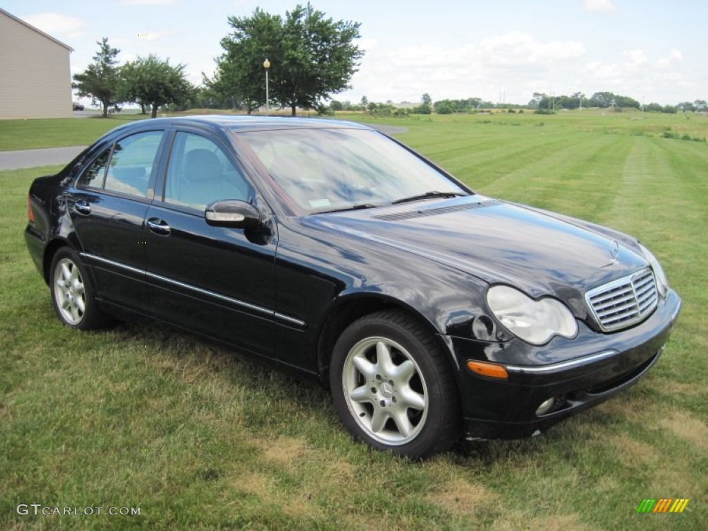 Midnight Blue 2001 Mercedes-Benz C 240 Sedan Exterior Photo #50529586